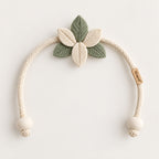 Lavender Crochet Flower Curtain Tieback – Soft Lilac