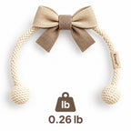 Ivory Flower Curtain Tieback – Classic Pearl Center
