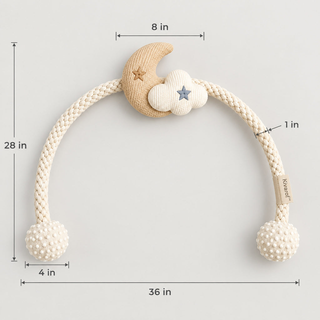 Ivory Blush Rose Curtain Tieback – Romantic Window Accent