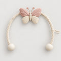 Blush Pink Lotus Curtain Tieback – Delicate Floral Drapery Accent